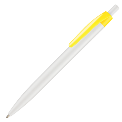 Picture of SUPERSAVER CLICK BALL PEN - YELLOW