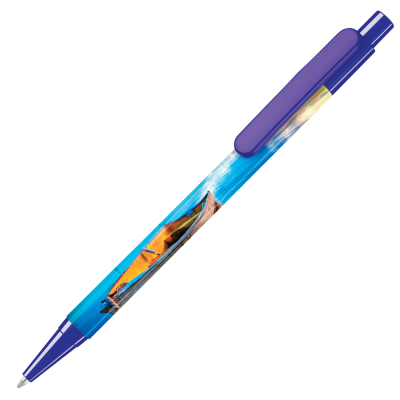 Picture of SUPERSAVER FOTO BALL PEN - BLUE