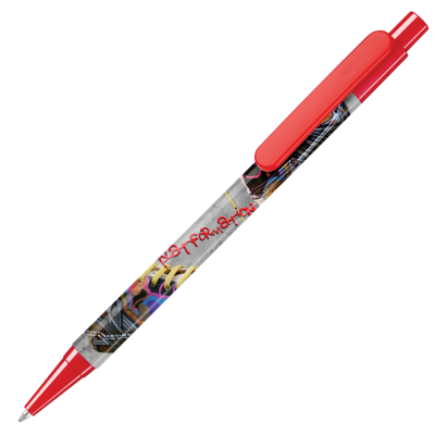 Picture of SUPERSAVER FOTO BALL PEN - RED