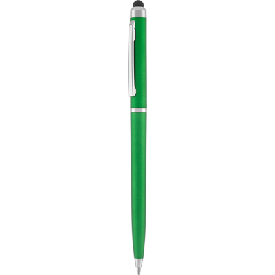 SUPERSAVER-I BALL PEN with Stylus - Green.