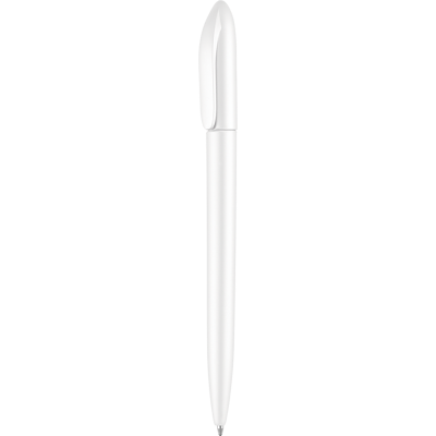 Picture of SUPERSAVER TWIST BALL PEN - SOLID WHITE