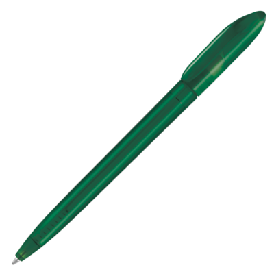 Picture of SUPERSAVER TWIST FROST BALL PEN - DARK GREEN