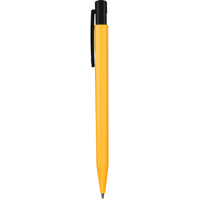 Picture of SUPERSAVER SOFT FEEL BALL PEN - YELLOW