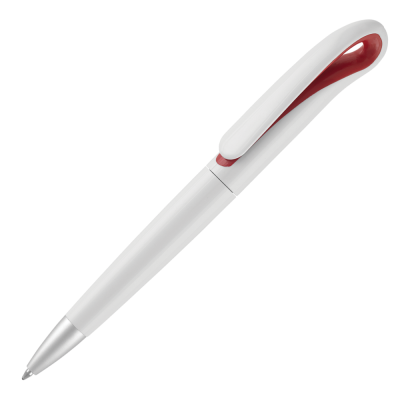 Picture of SWAN BALL PEN - WHITE - RED