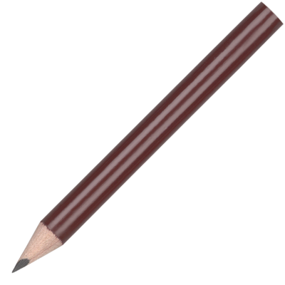 Picture of MINI WOOD PENCIL with No Eraser - Burgundy