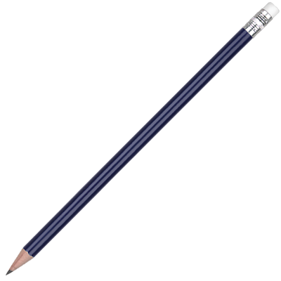 Picture of WOOD ARGENTE PENCIL with White Eraser - Blue