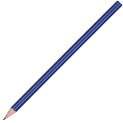 Picture of STANDARD WOOD PENCIL with No Eraser - Medium Blue