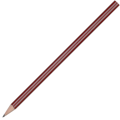 Picture of STANDARD WOOD PENCIL with No Eraser - Burgundy