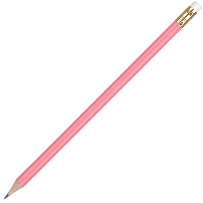 Picture of WOOD ORO PENCIL with White Eraser - Pink