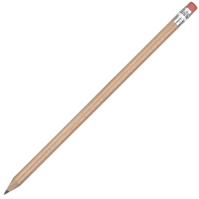 Picture of FSC WOOD PENCIL with Pink Eraser - Natural