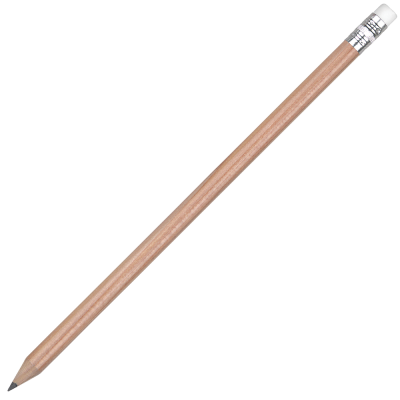 Picture of WOOD ARGENTE PENCIL with White Eraser - Natural