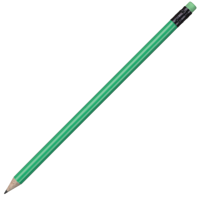 Picture of WOOD PENCIL - FLURORESCENT GREEN