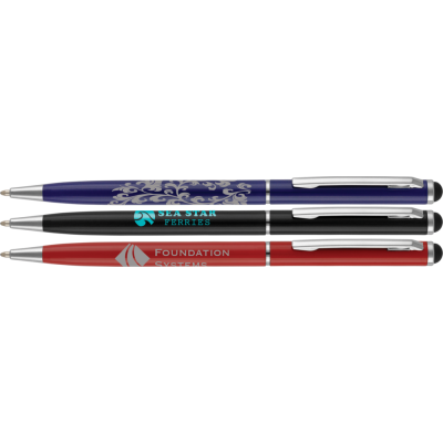 Picture of CHEVIOT-I METAL BALL PEN with Stylus