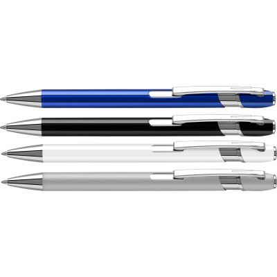 Picture of CLIFTON BALL PEN (FULL COLOUR PRINT) (WHITE ONLY).