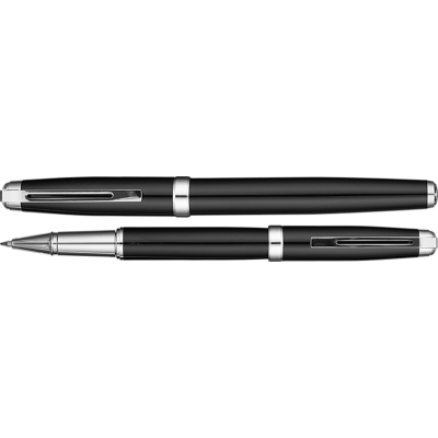 Picture of CARRICK METAL ROLLERBALL PEN - BLACK