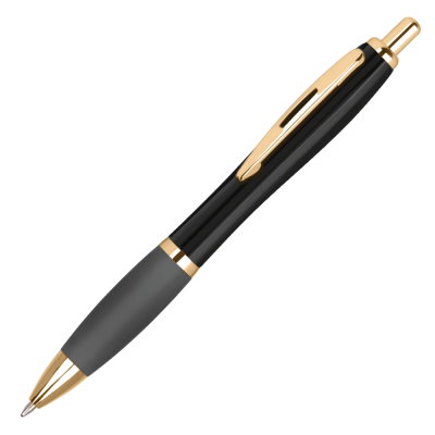 Picture of CONTOUR NIGHT ORO BALL PEN - BLACK - GOLD