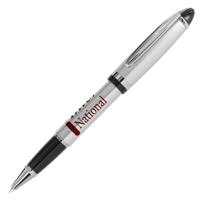 Picture of GSB01 BALL PEN - SILVER - BLACK