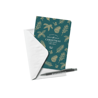 Picture of GREETING CARD with Ergo Soft Feel Ball Pen Pen