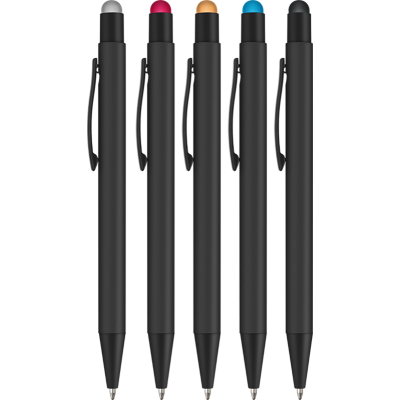 Picture of ERGO-I SOFT FEEL NOIR METAL BALL PEN with Stylus