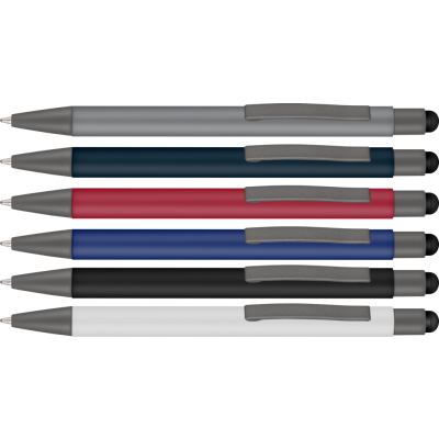 Picture of ERGO-I SOFT FEEL METAL BALL PEN with Stylus