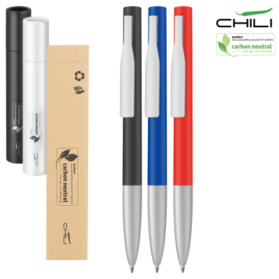 Picture of PEGI SOFT FEEL METAL RECYCLED BALL PEN BY CHILI