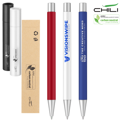 Picture of PAR SOFT FEEL RECYCLED METAL BALL PEN BY CHILI