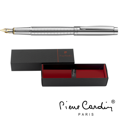 Picture of PIERRE CARDIN TOURNIER METAL FOUNTAIN PEN with Pb15 Box