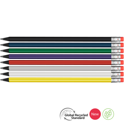 Picture of SUPERSAVER GRS RECYCLED PENCIL with Eraser.