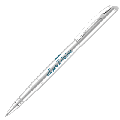 Picture of EUROPA METAL ROLLERBALL PEN - SILVER