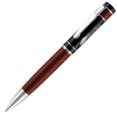 Picture of GRAFTON BALL PEN - BROWN - BLACK