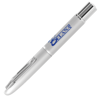 Picture of BEAU COMPACT ROLLERBALL PEN - SILVER