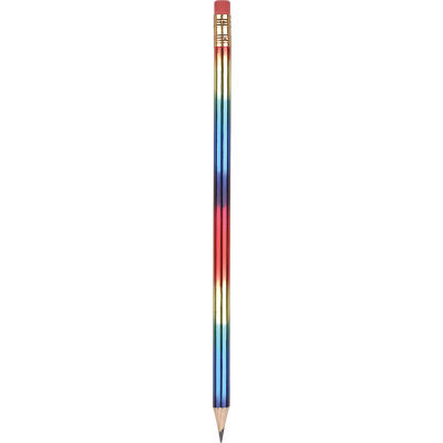 Picture of WOOD RAINBOW PENCIL - SHARPENED