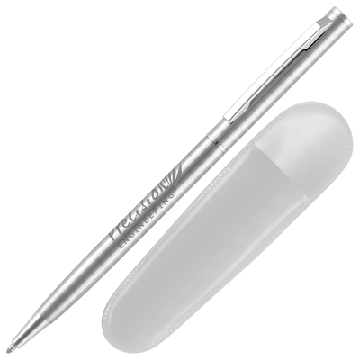 Picture of CHEVIOT STEEL METAL BALL PEN (SUPPLIED with Pouch)