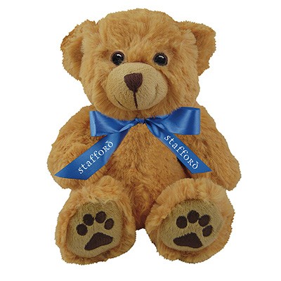 Picture of DEXTER SOFT TOY BEAR with Neck Bow