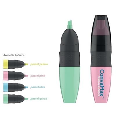 Picture of RECYCLED FOCUS PASTEL ERGONOMIC HIGHLIGHTER.