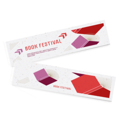 Picture of SEEDED PAPER SMALL BOOKMARKS (2PP).