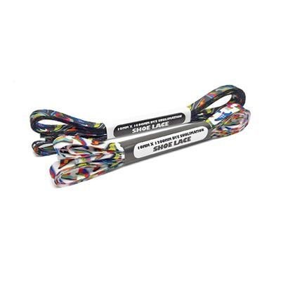 Picture of FULL COLOUR PRINTED SHOE LACES.