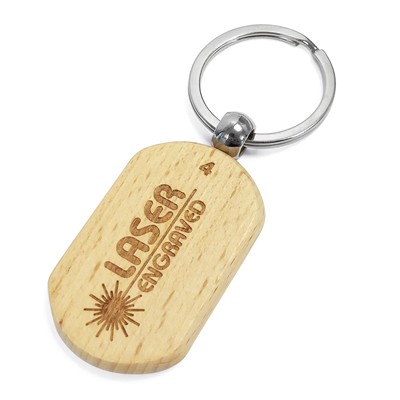 Picture of STADIUM WOOD KEYRING