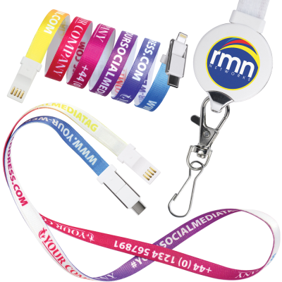 Picture of PROMO 3-IN-1 USB LANYARD CABLE