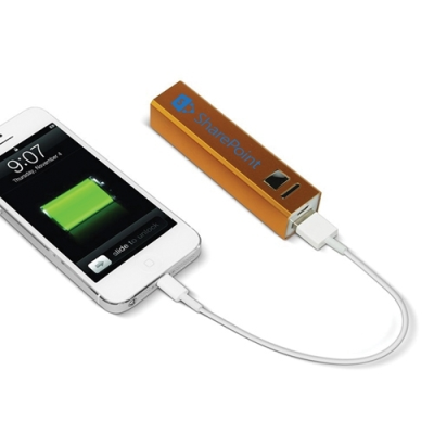 Picture of SQUARE ALUMINIUM METAL POWER BANK.