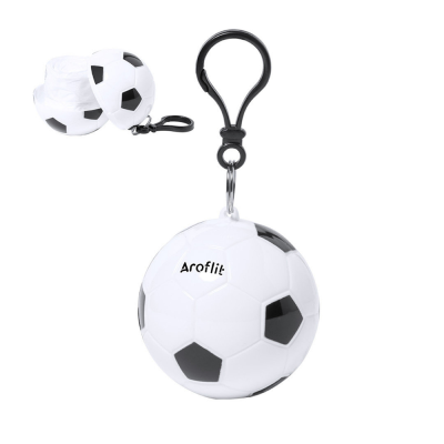 FOOTBALL RAINCOAT KEYRING.