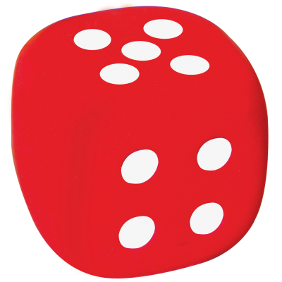 Picture of STRESS DICE (WITH DOTS 1-6).