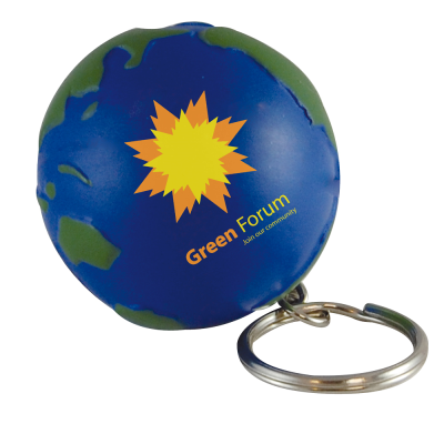 Picture of STRESS GLOBE KEYRING *