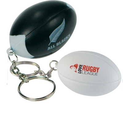 Picture of STRESS RUGBY BALL KEYRING *