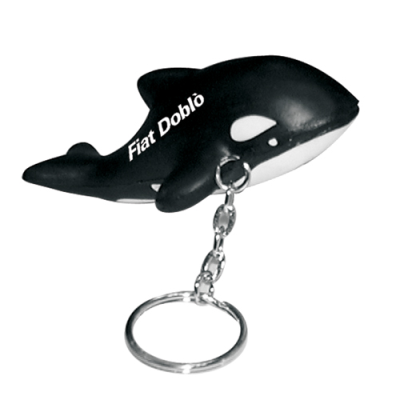 Picture of STRESS KILLER WHALE KEYRING.