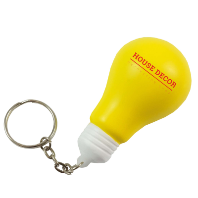 Picture of STRESS LIGHT BULB KEYRING