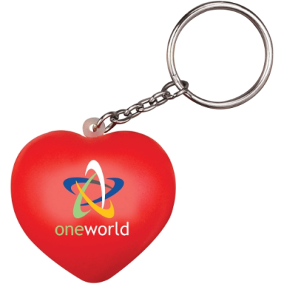 Picture of STRESS LOVE HEART KEYRING *