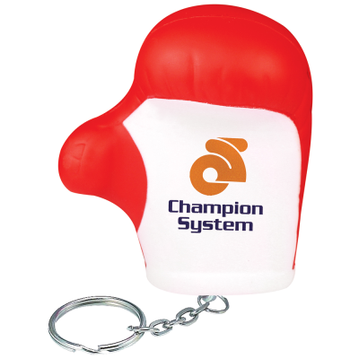 Picture of STRESS BOXING GLOVES KEYRING.