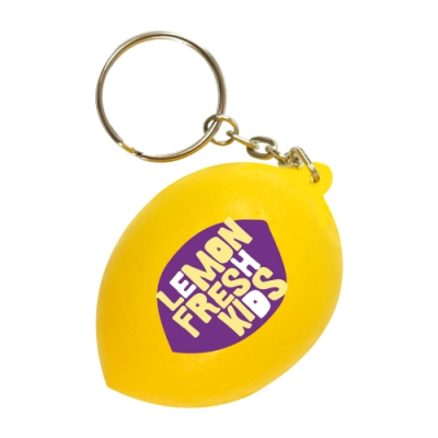 Picture of STRESS LEMON KEYRING.