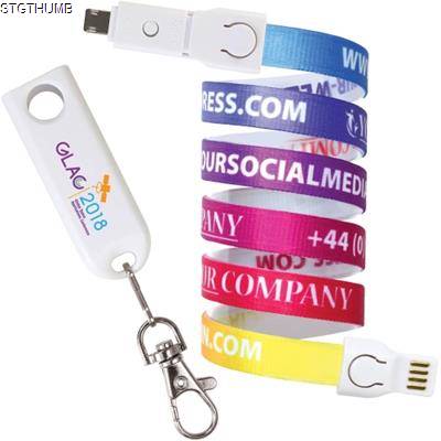 Picture of 3-IN-1 USB LANYARD CHARGER CABLES